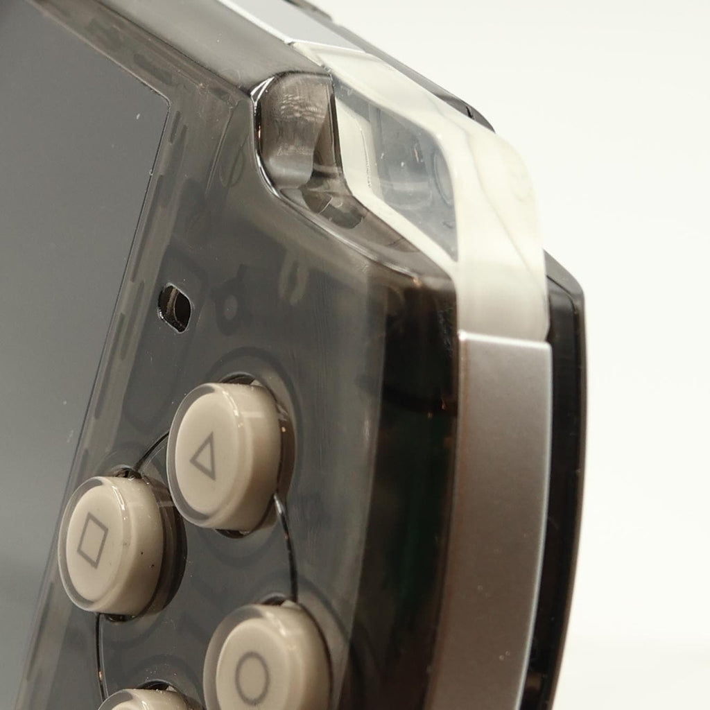 Modded PSP-3000 with Smoky Crystal Case| 128GB Storage, new 1800 mAh battery, travel cases