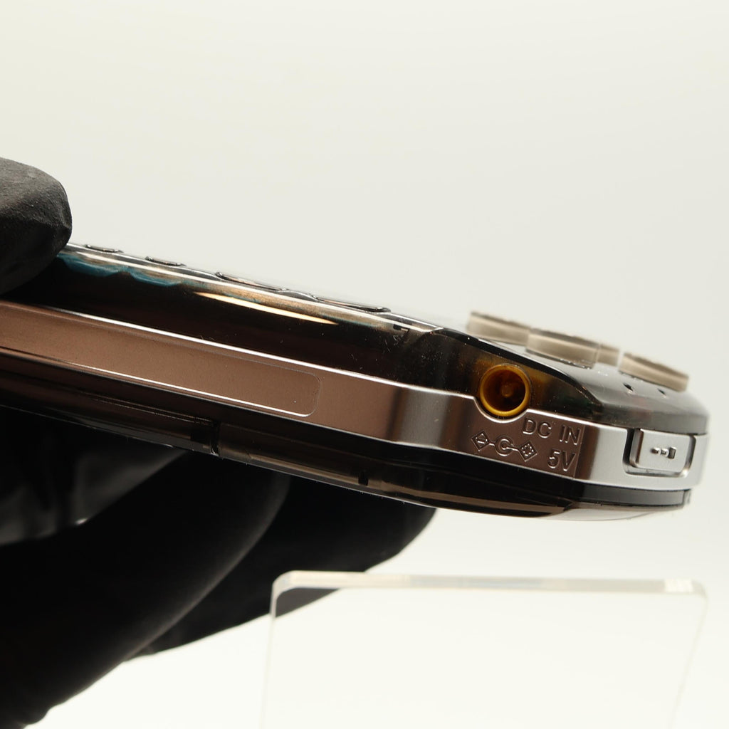 Modded PSP-3000 with Smoky Crystal Case| 128GB Storage, new 1800 mAh battery, travel cases