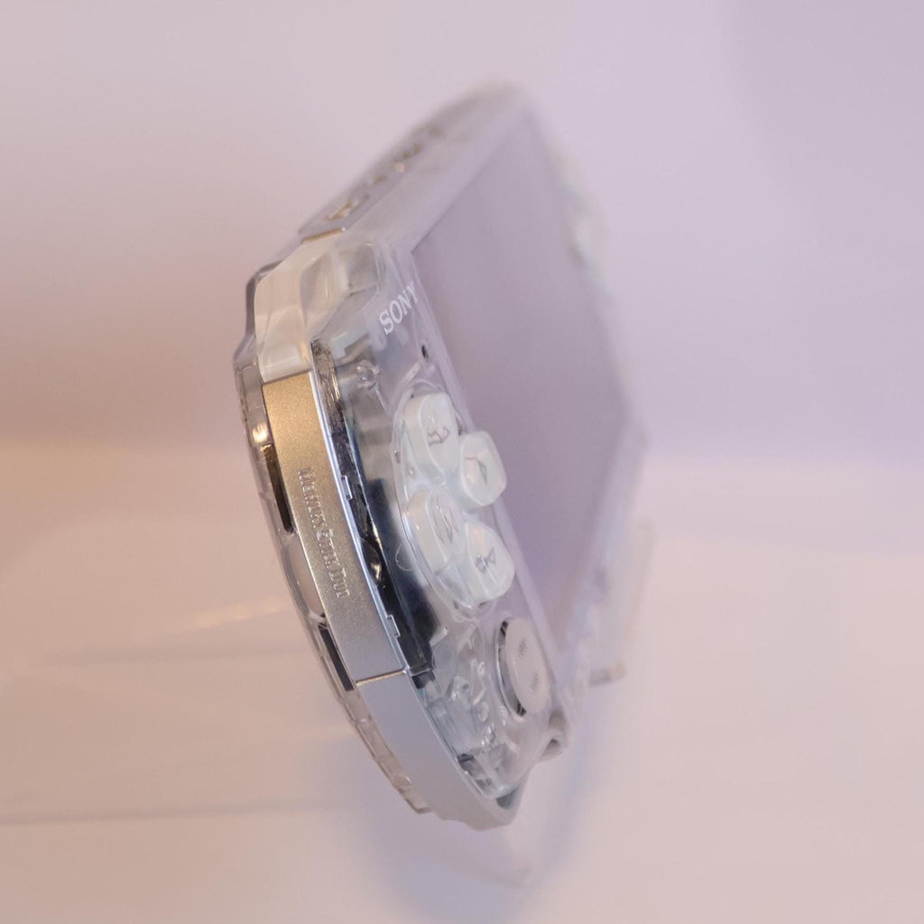 Modded PSP-3000 with New Crystal Case| 128GB Storage, new 1800 mAh battery, travel cases